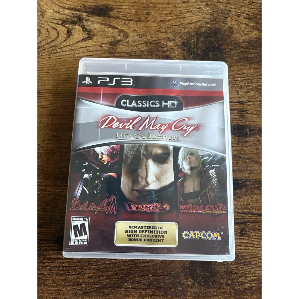 Devil May Cry Classics HD Collection Sony Playstation 3, 2012 PS3 w/ Manual CIB